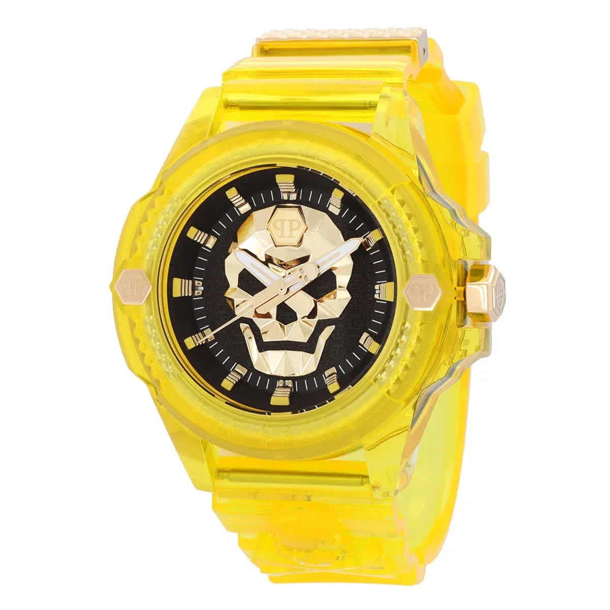 Philipp Plein The Skull Quartz Black Dial Men's Watch PWWAA0123