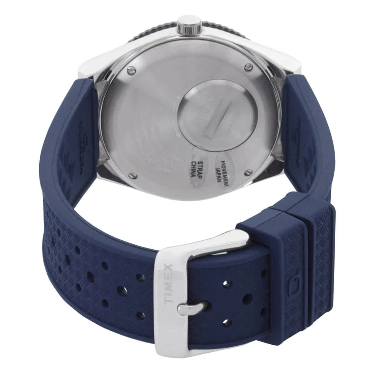 Timex Blue Face Stainless Steel Men's Luxury Watch