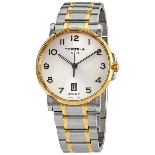 Certina DS Caimano Quartz Silver Dial Men's Watch C017.410.22.032.00