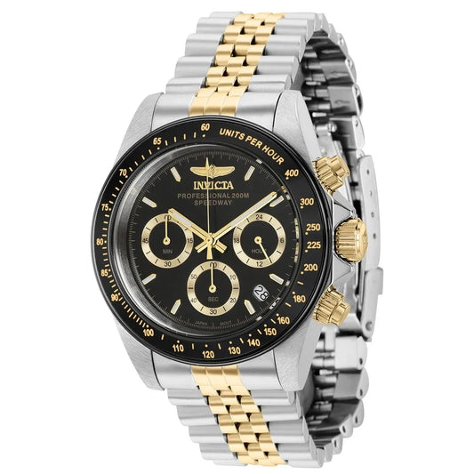 Invicta Speedway Chronograph Quartz Black Dial Men's Watch 36739