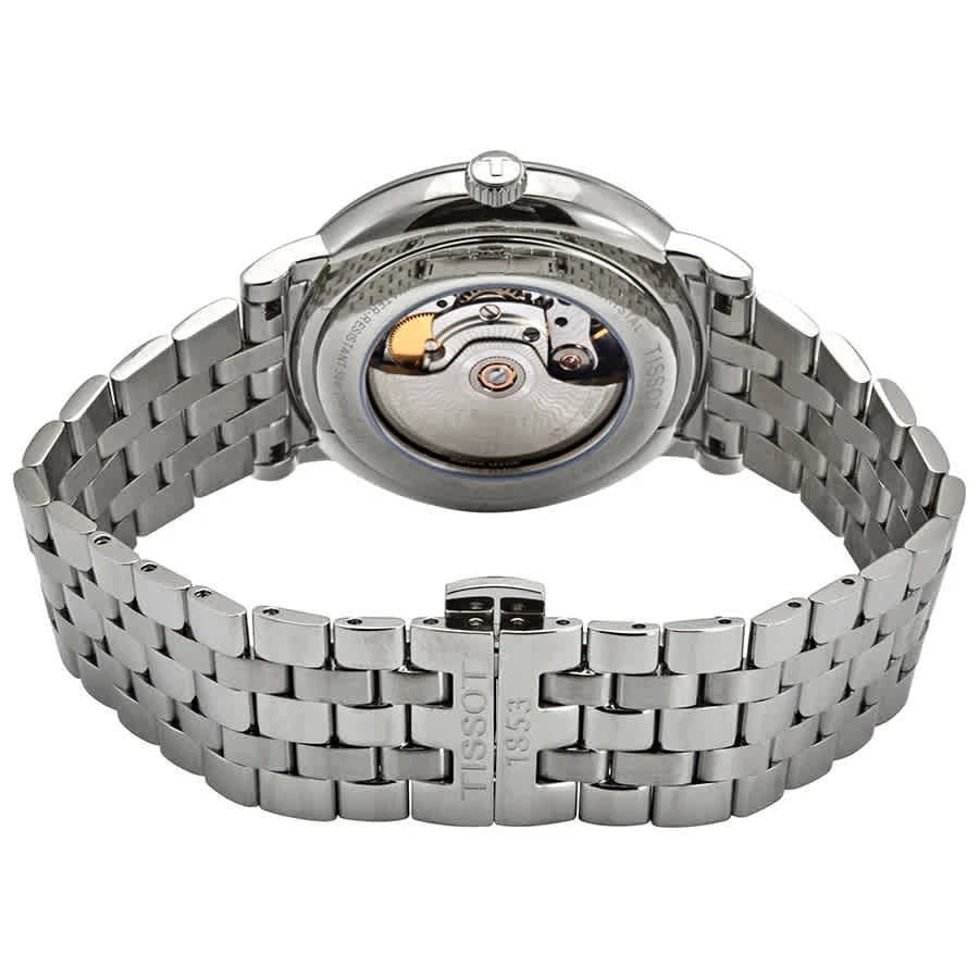Tissot Carson T122 407 11 051 00 Automatic Black Dial Men's Timepiece