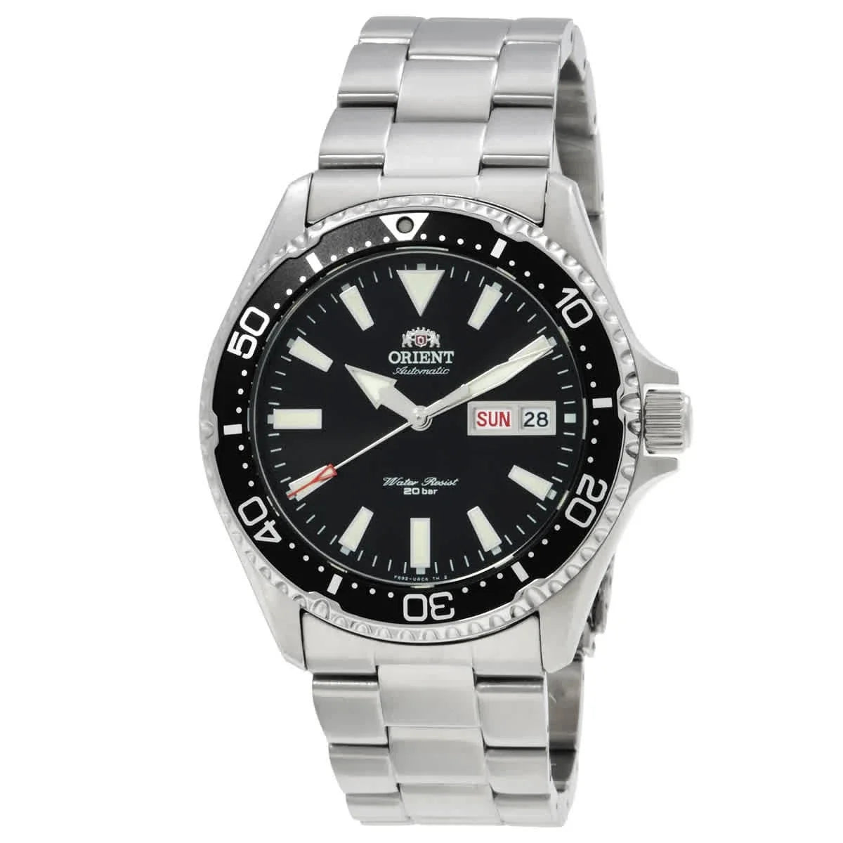 Orient Kamasu Automatic Black Dial Men's Watch RA-AA0001B19B