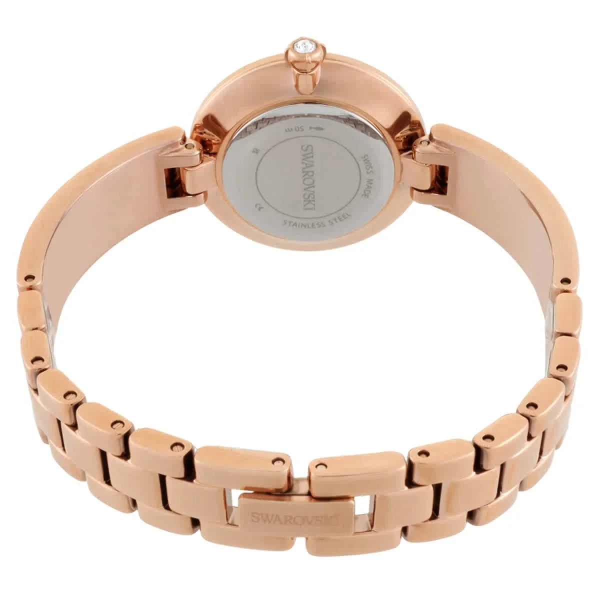Swarovski Illumina Women's Quartz Watch - Pink MOP Dial, Rose Gold-Tone