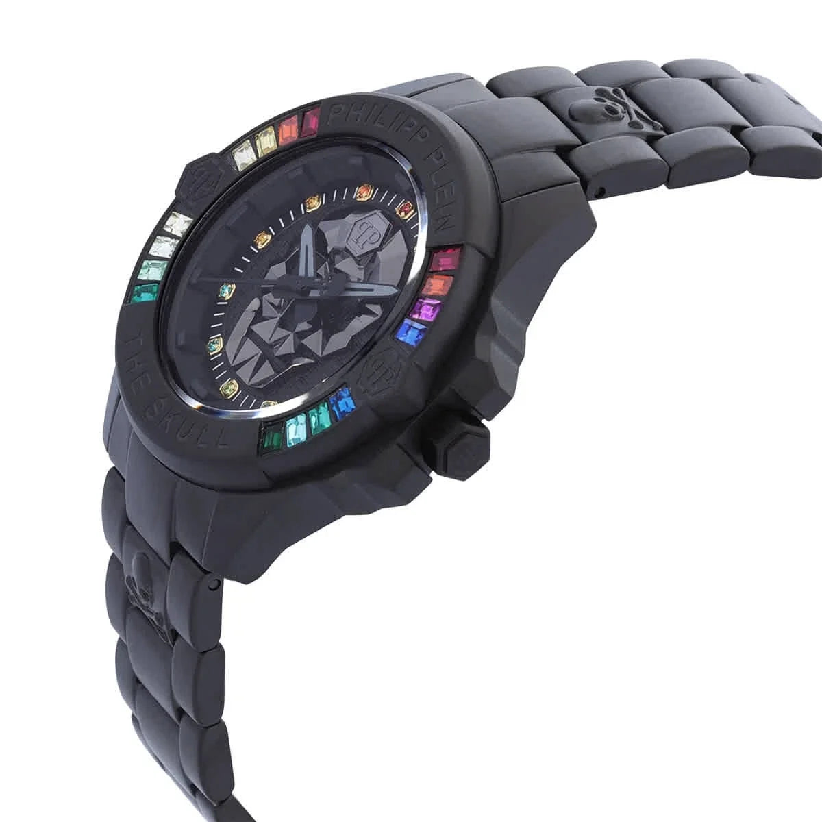 Philipp Plein The Skull Quartz Crystal Black Dial Unisex Watch PWNAA0522