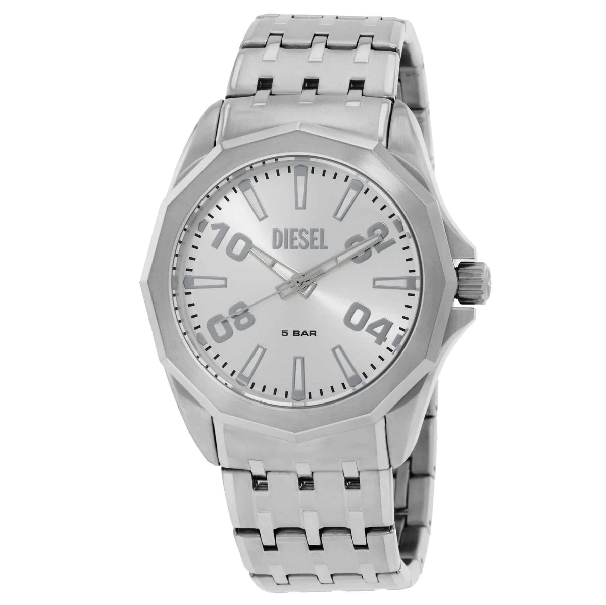 Diesel Stinger Quartz Silver Dial Men's Watch DZ2236
