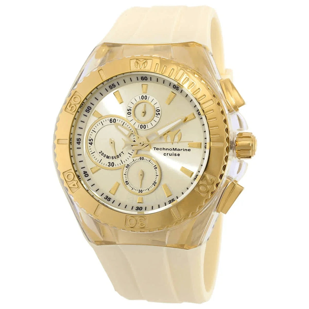 TechnoMarine Cruise Star Chronograph 45mm Gold-Tone Men's Watch TM-115216