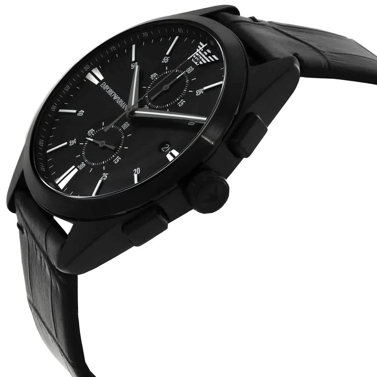 Emporio Armani Chronograph Quartz Black Dial Men's Watch AR11483