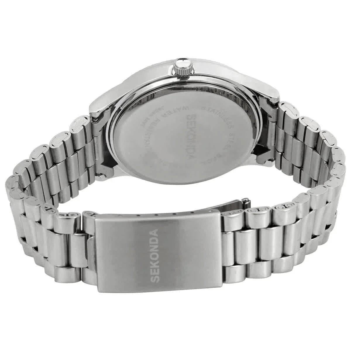 Sekonda Women's Peach Dial Stainless Steel Quartz Watch 2091