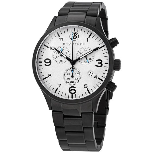 Brooklyn Watch Co. Bedford Brownstone II Grey Dial Men's Watch 308-GRY-1