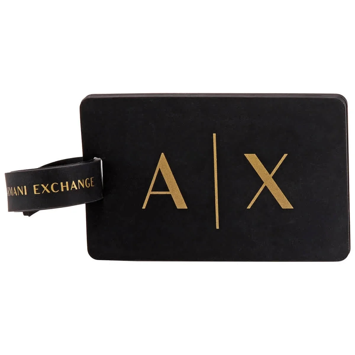 Armani Exchange AX7105 Men's Black Chronograph Quartz Watch with Luggage Tag