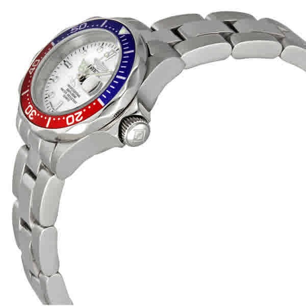 Invicta Pro Diver White Dial Pepsi Bezel Ladies Watch 8940