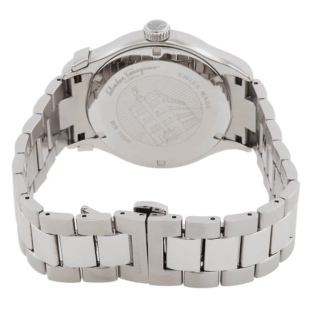 Ferragamo 1898 Sport Quartz White Dial Men's Watch SFYK00520