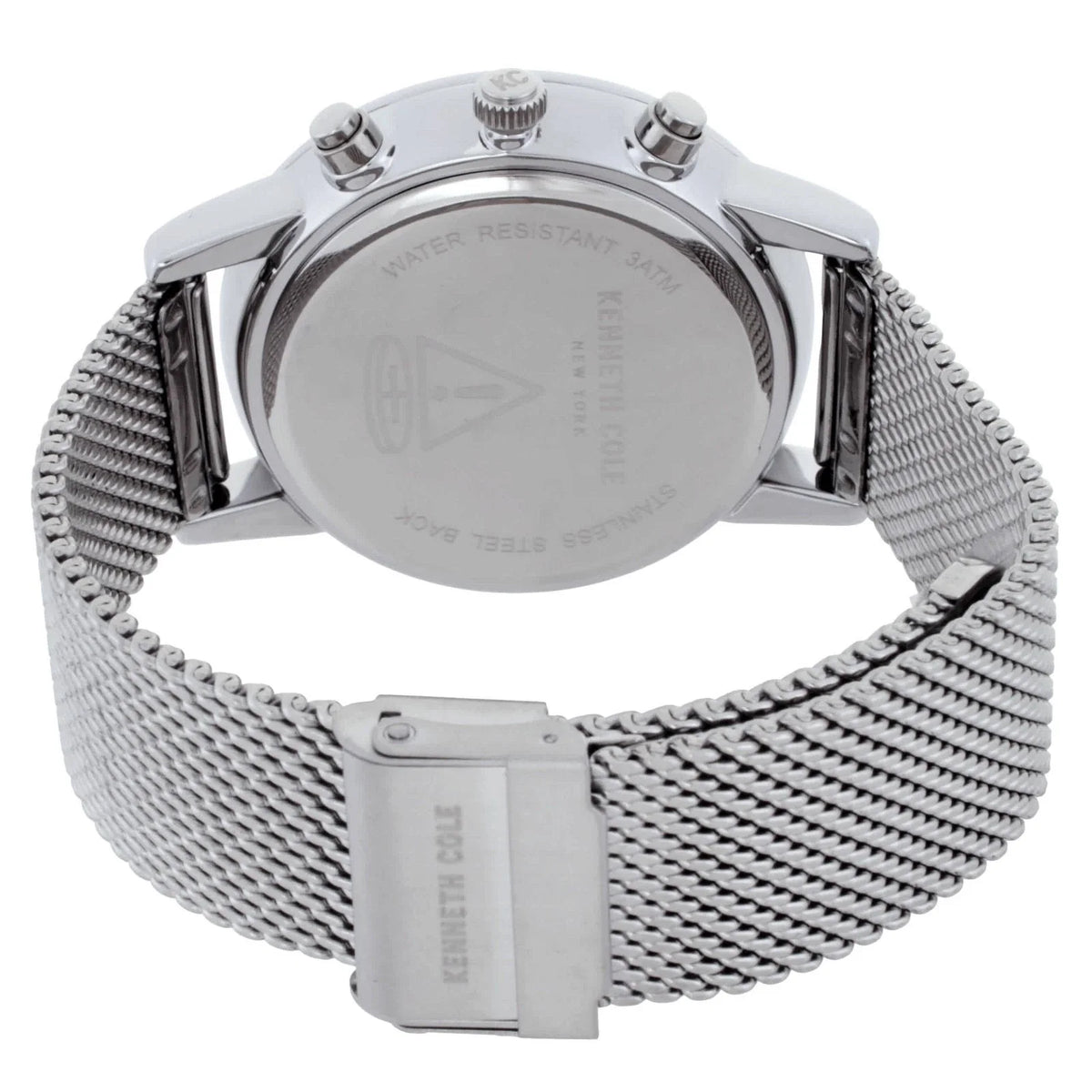 Kenneth Cole Sport Chronograph Quartz Silver Dial Men's Watch KCWGK2184704