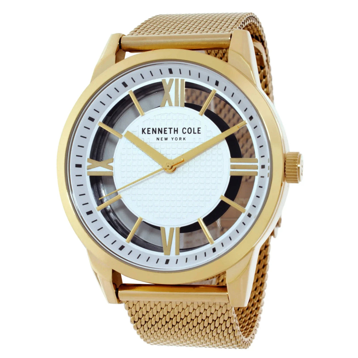 Kenneth Cole Transparency Quartz Silver Dial Men's Watch KCWGG2270905