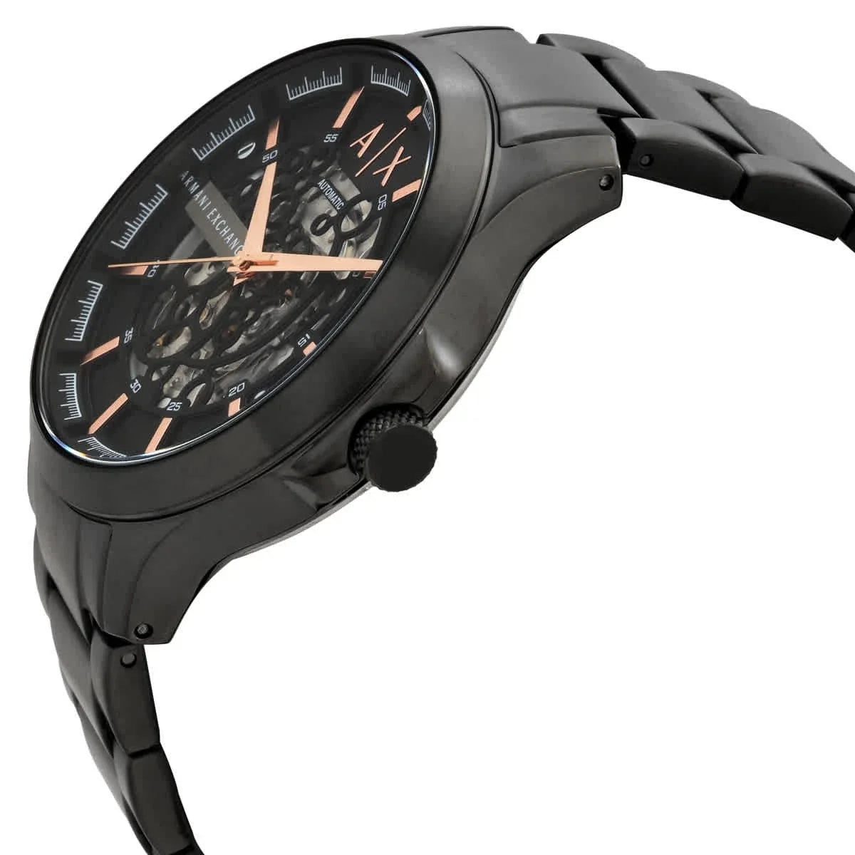 Armani Exchange AX2458 Automatic Gunmetal Stainless Steel Men's Watch