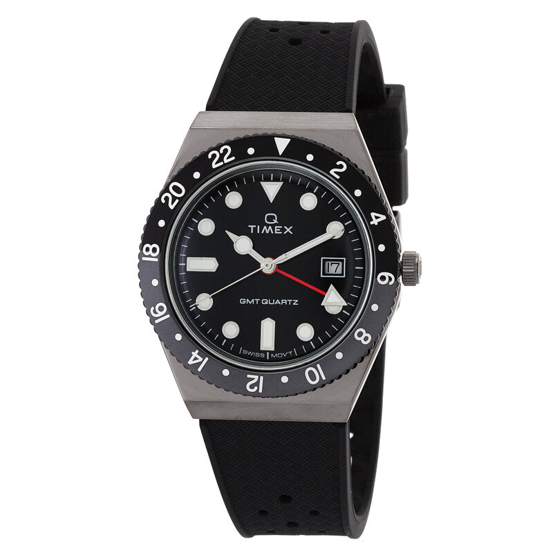 Timex Q Timex Quartz 38mm Black Dial Men's Watch