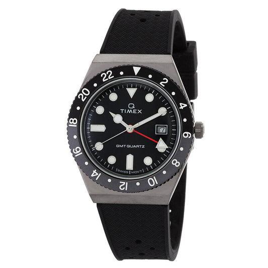 Timex Q Timex Quartz 38mm Black Dial Men's Watch