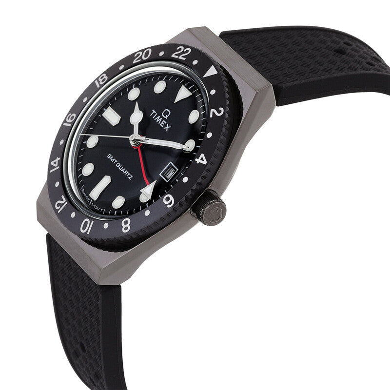 Timex Q Timex Quartz 38mm Black Dial Men's Watch