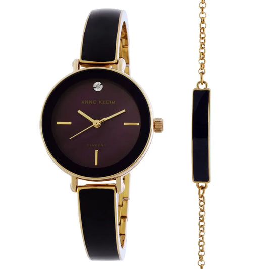 Classic Brown Dial Ladies Watch AK/3620PLST
