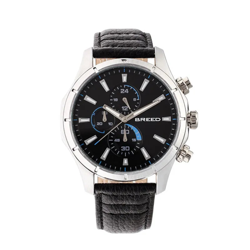 Breed Lacroix Quartz Black Dial Men's Timepiece - 6801