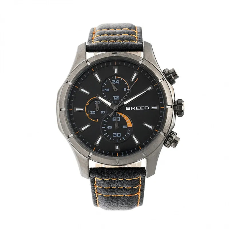 Breed Lacroix Quartz Charcoal Dial Sport Timepiece - 6805
