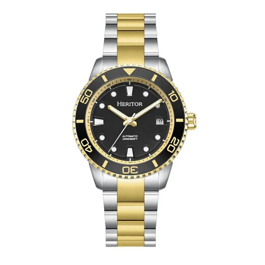 Heritor Bexley Automatic Black Dial Men's Watch HERHS4505