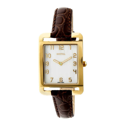 Bertha Marisol White Dial Ladies Dress Watch BR6903