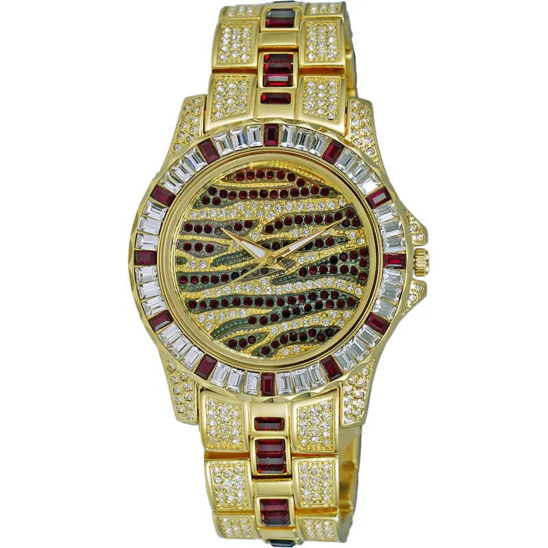 Chameleon Quartz Red Dial Unisex Watch AKJ1177R