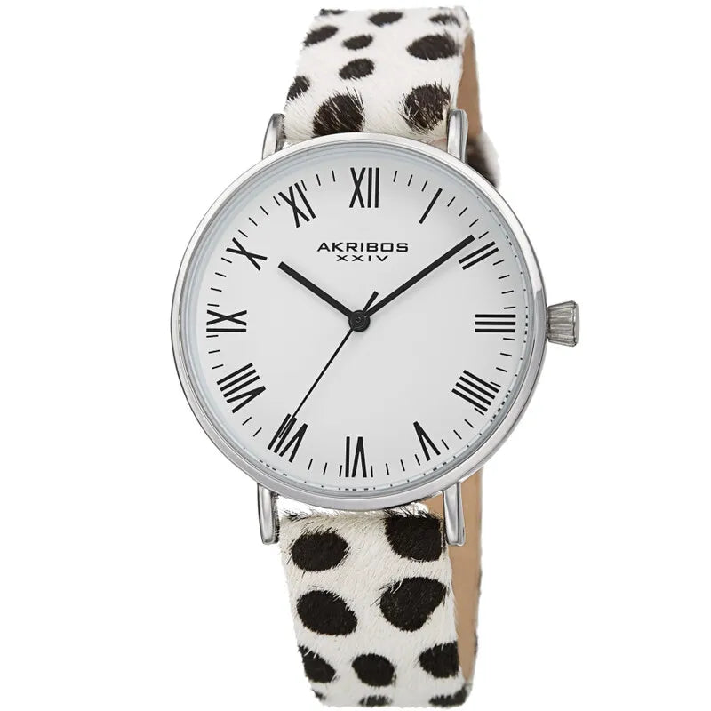 Quartz White Dial Ladies Watch AK1080SS