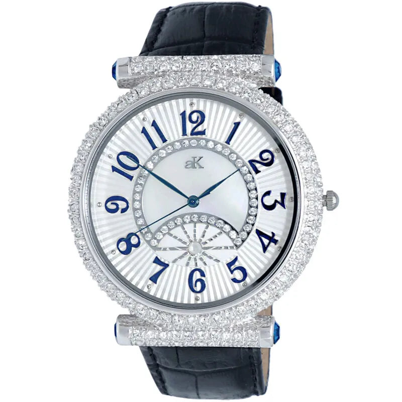 Florence Quartz Black Dial Unisex Watch AKJ8685